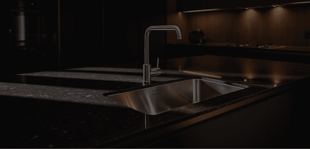 Luxury Sink and Faucet closeup