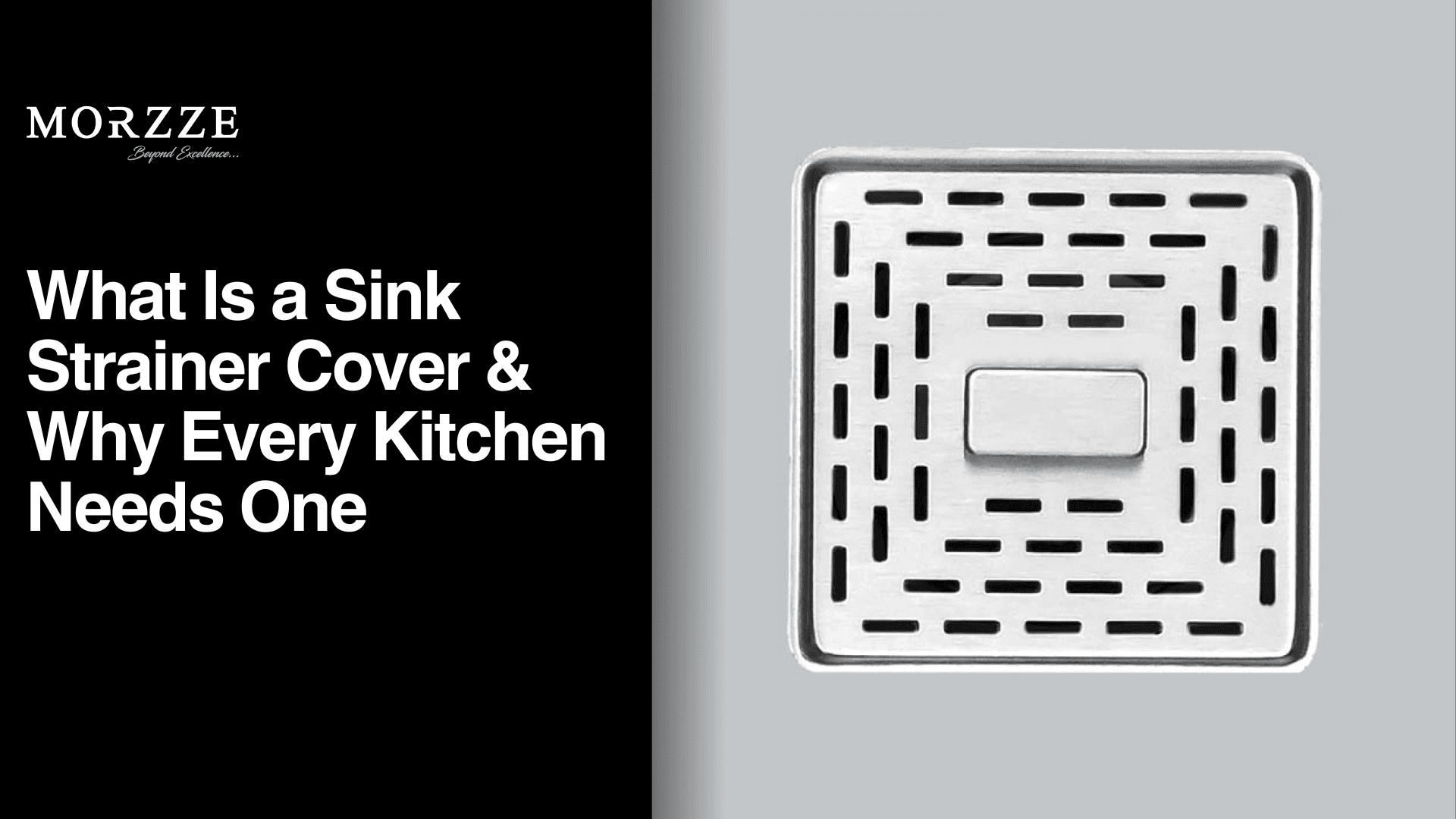 what is a sink strainer cover why every kitchen needs one