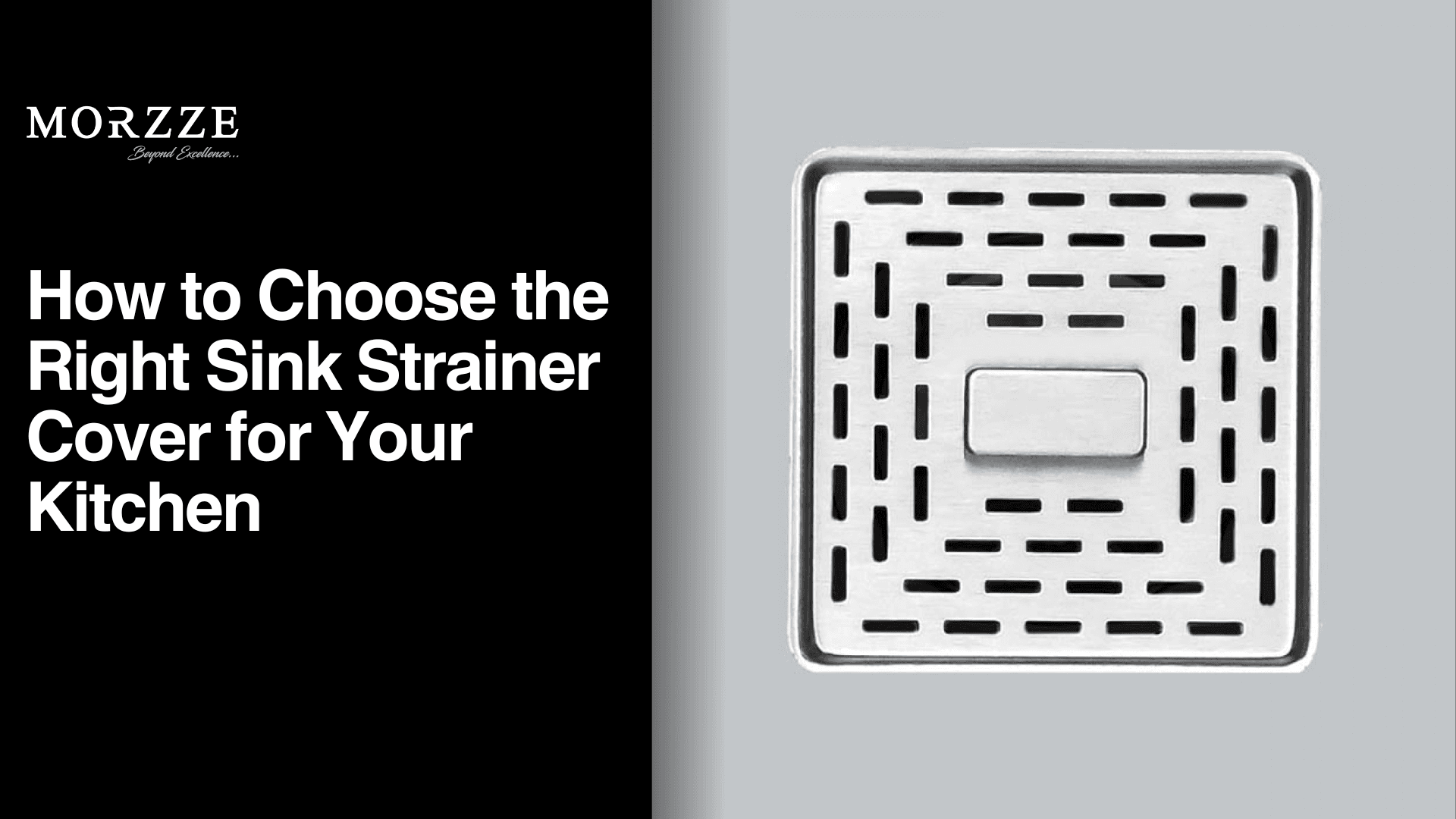 how to choose the right sink strainer cover for your kitchen