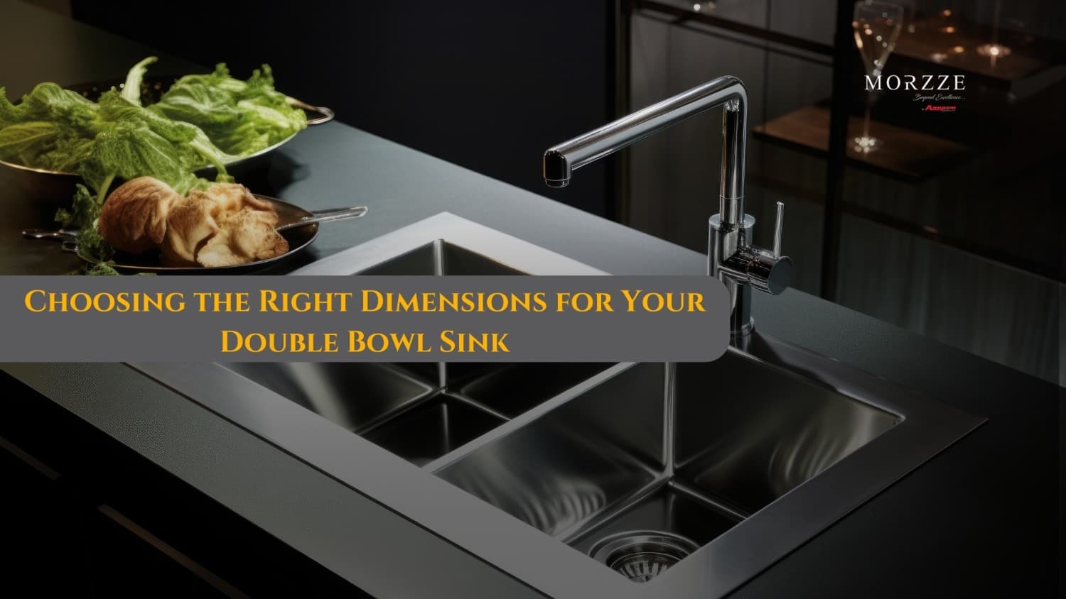 choosing the right dimensions for your double bowl sink