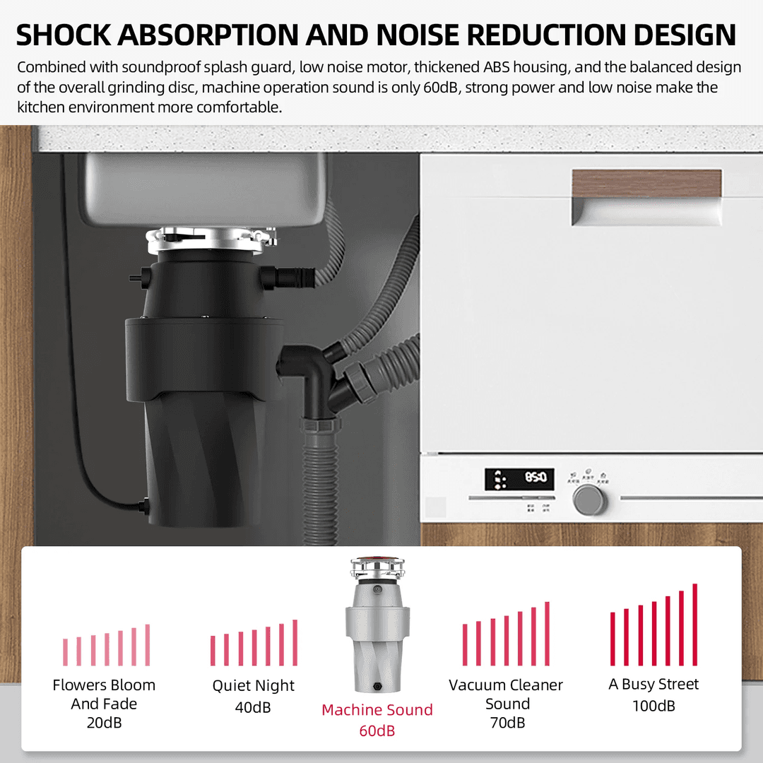 Food Waste Disposer(MFD-1102) thumbnail 3