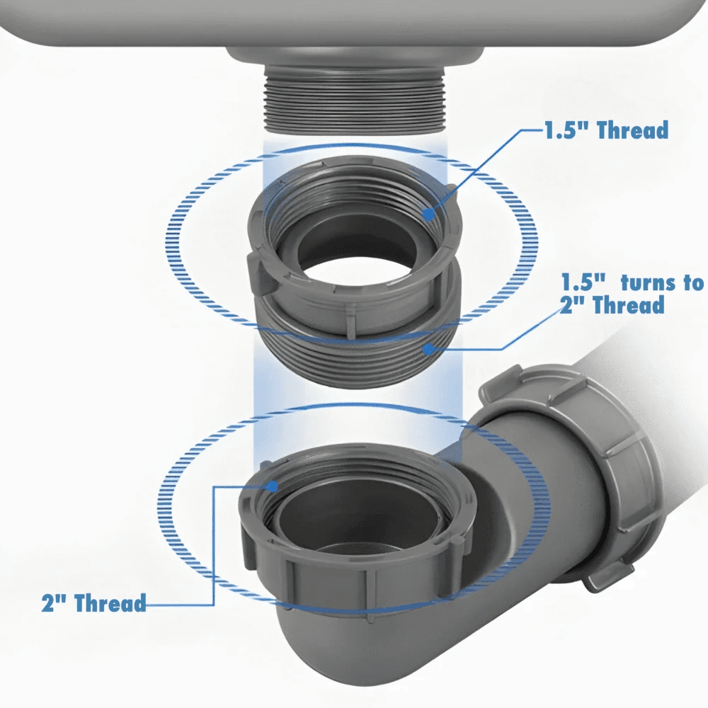 Sink Drainer Adapter(MDA-905) thumbnail 3