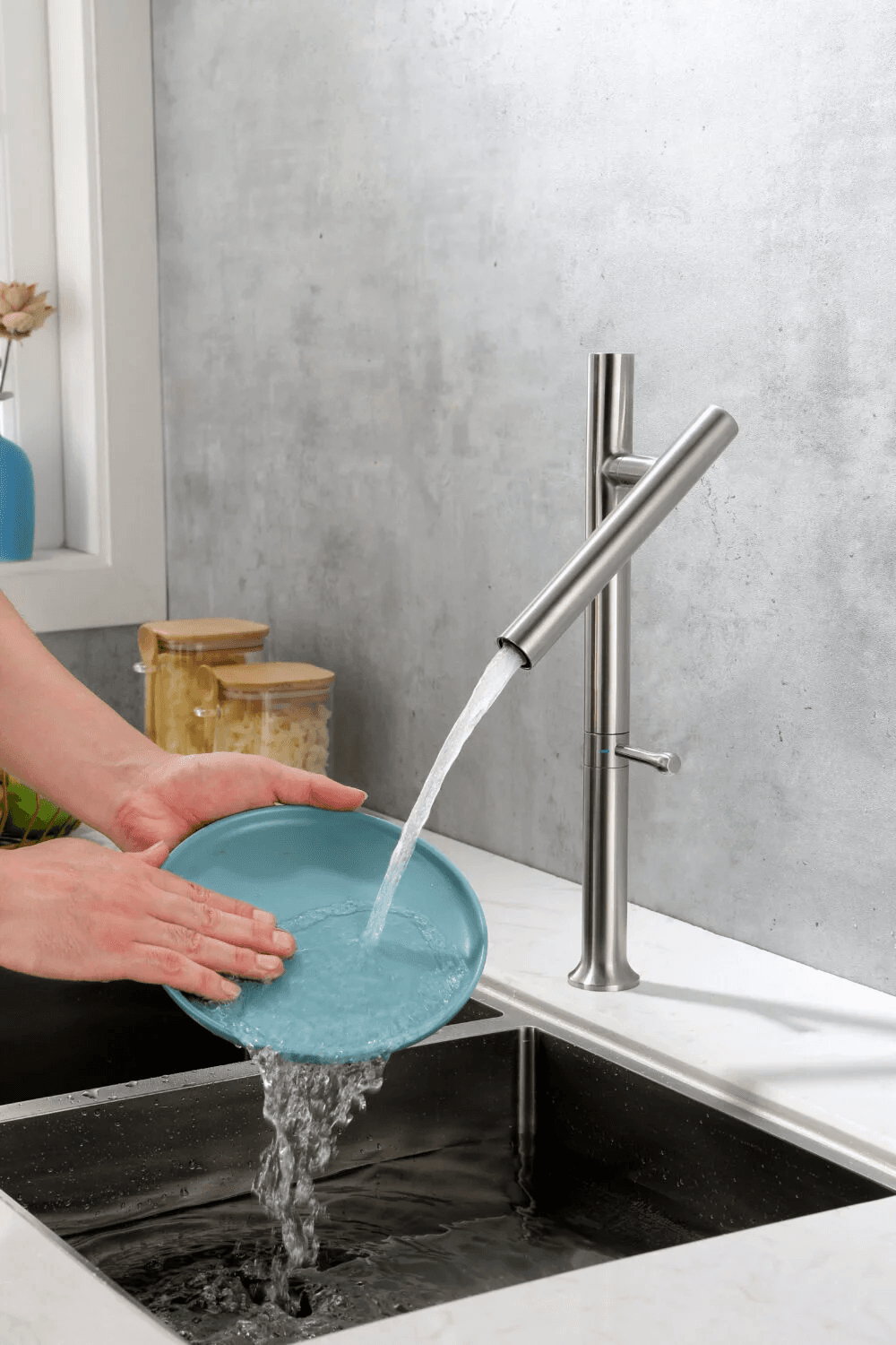 Multi Angle Rotating Kitchen Faucet(MKF-30425) thumbnail 2