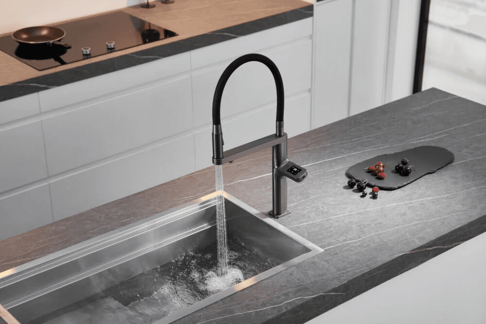 Flexible Spout Kitchen Faucet with Filtered Water(MKF-30422) thumbnail 2