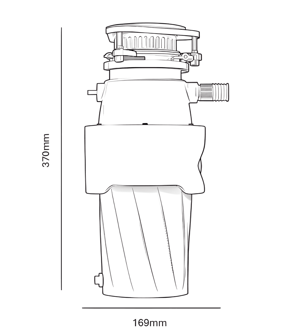 Food Waste Disposer(MFD-1102) thumbnail 5