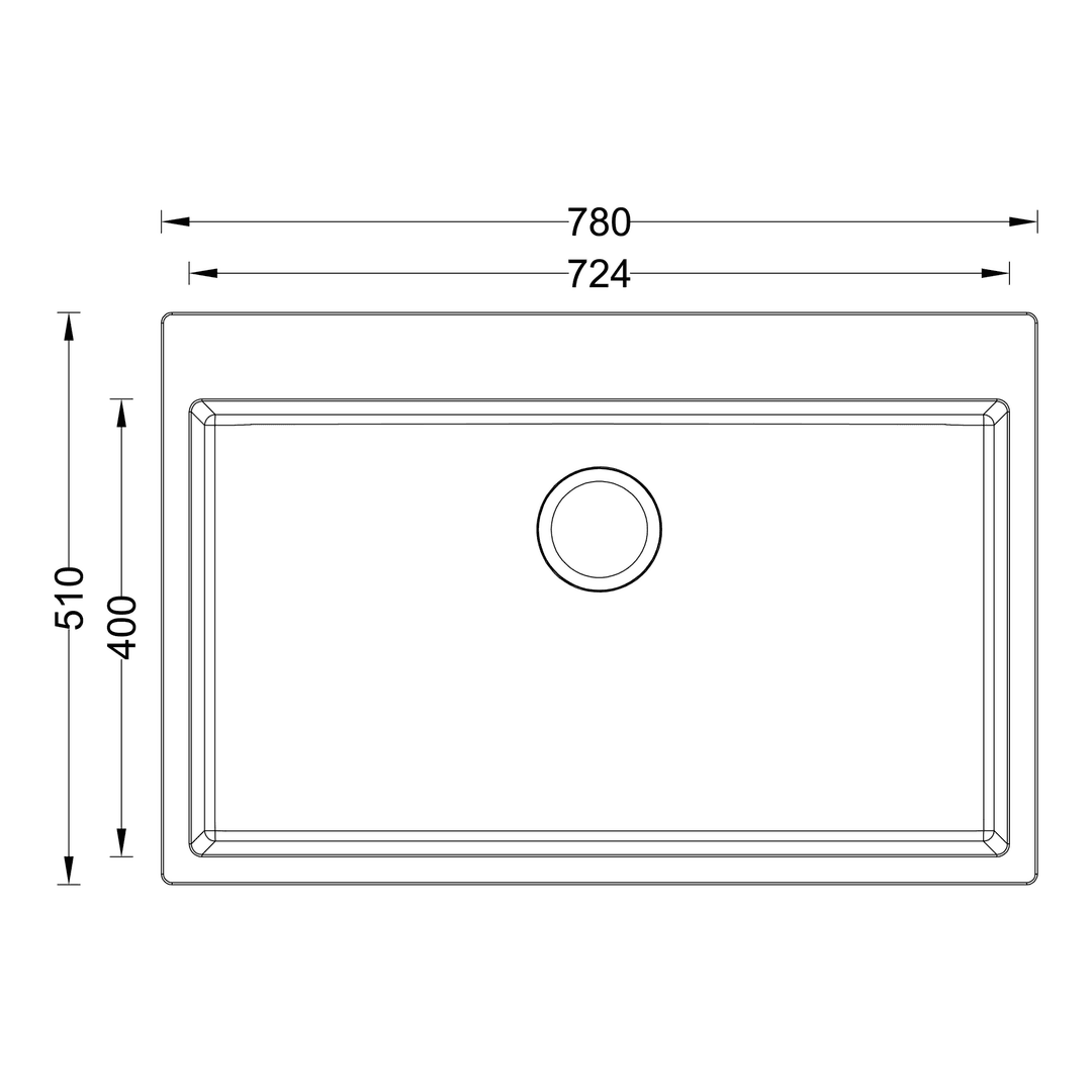 Granite Kitchen Sink(V01-106) thumbnail 3