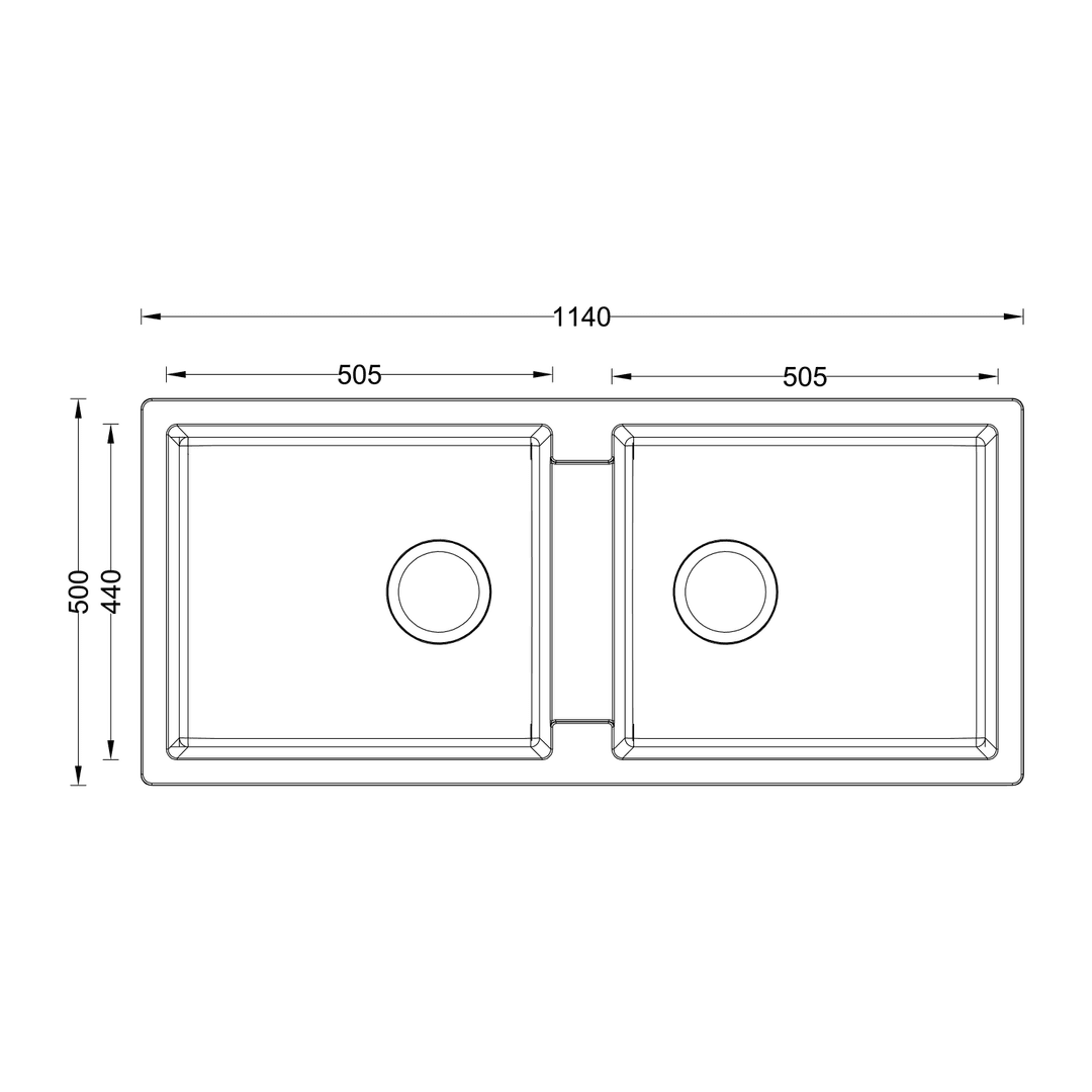 Granite Kitchen Sink(V02-108) thumbnail 3