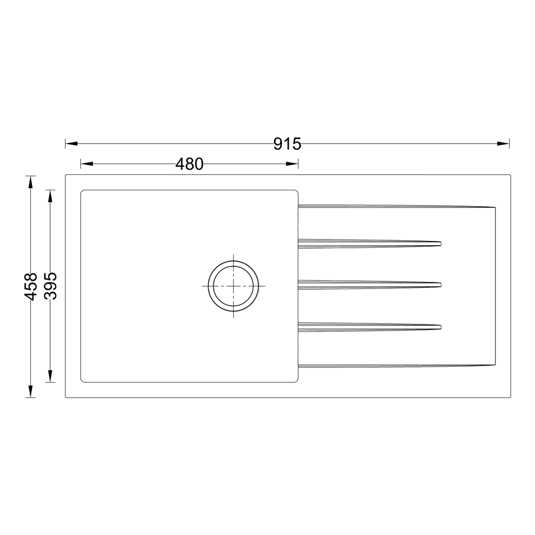 Granite Kitchen Sink(V03-109) thumbnail 2