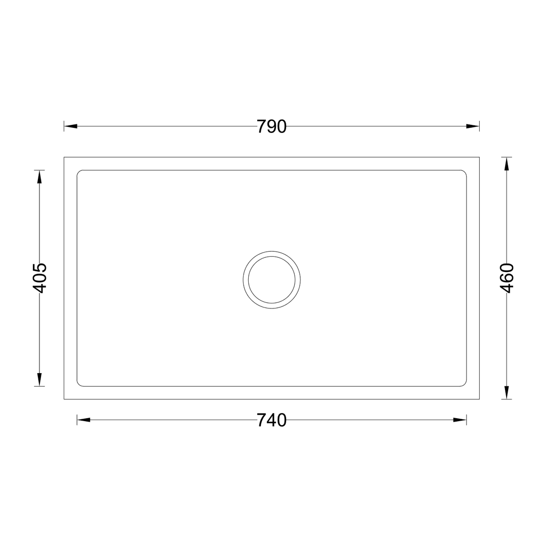 Granite Kitchen Sink (V01-113WA) thumbnail 2