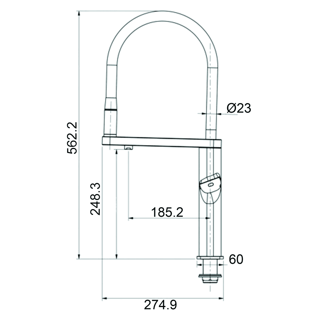 Flexible Spout Kitchen Faucet with Filtered Water(MKF-30422) thumbnail 5