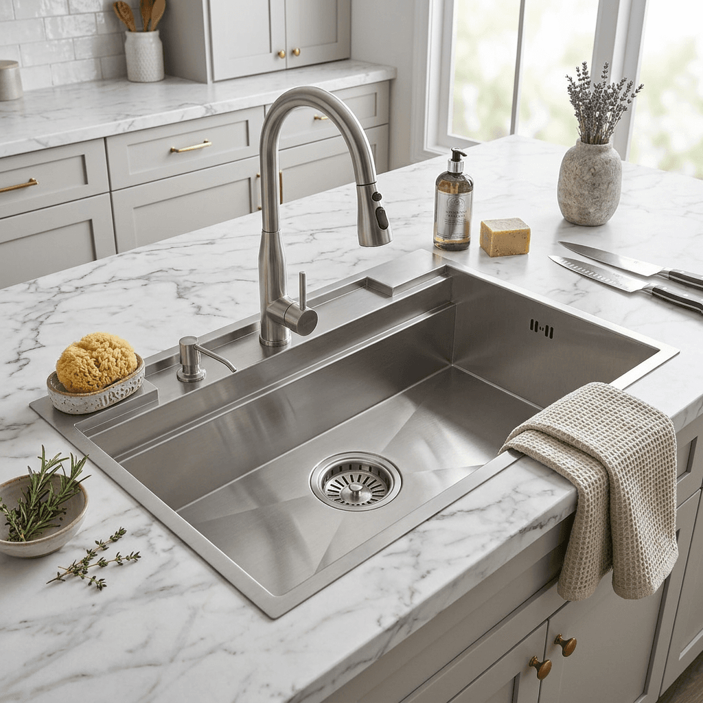 Stainless Steel Sink (P01-901) thumbnail 3
