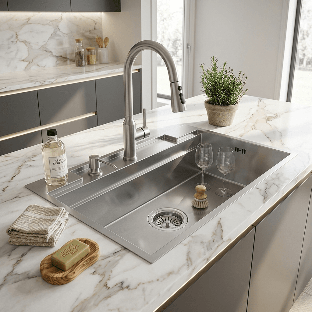 Stainless Steel Sink (P01-901) thumbnail 5