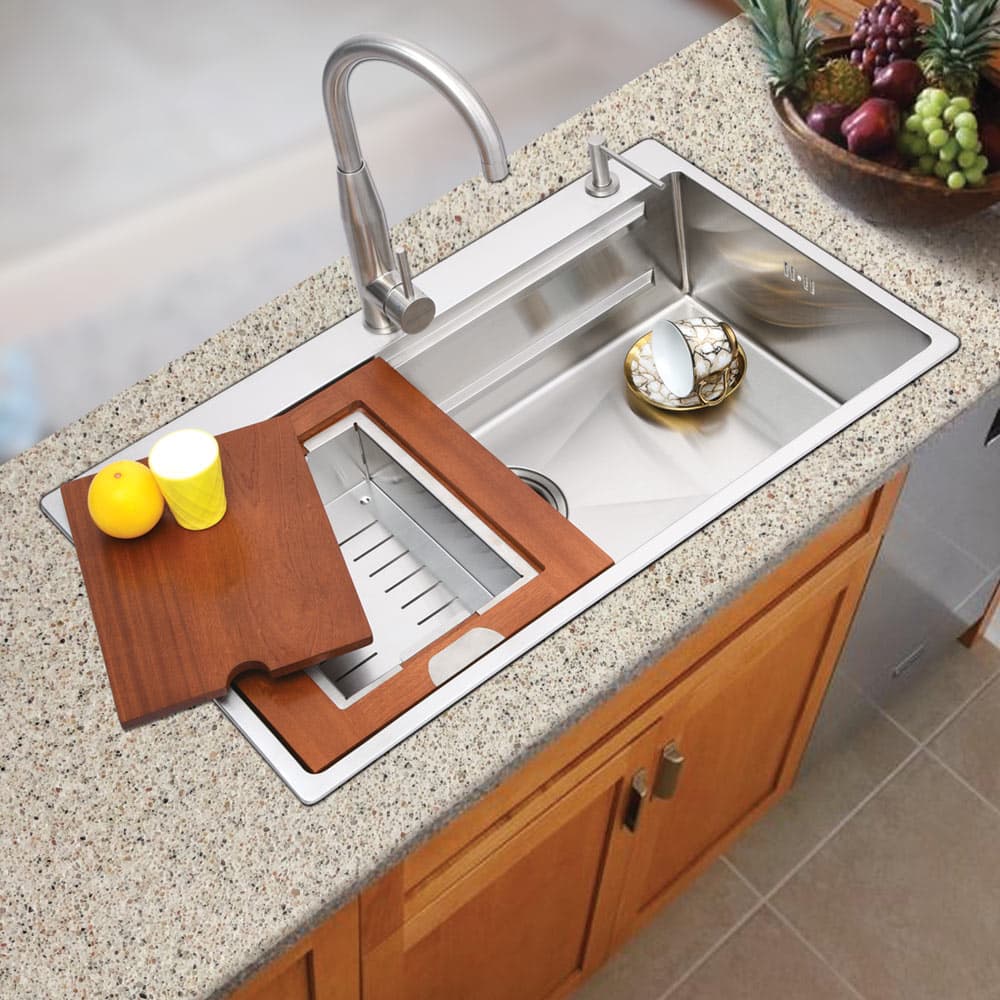 Stainless Steel Kitchen Sink (P01-903) thumbnail 4