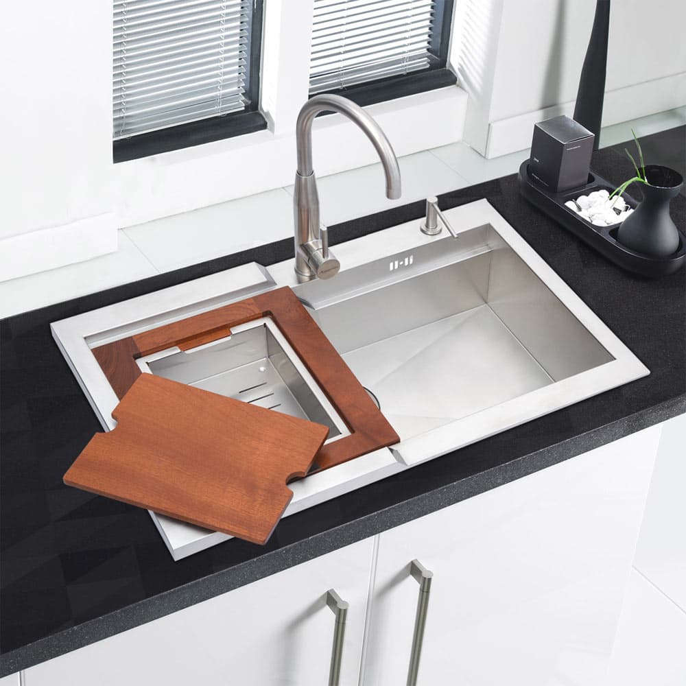Stainless Steel Kitchen Sink (P01-904) thumbnail 3