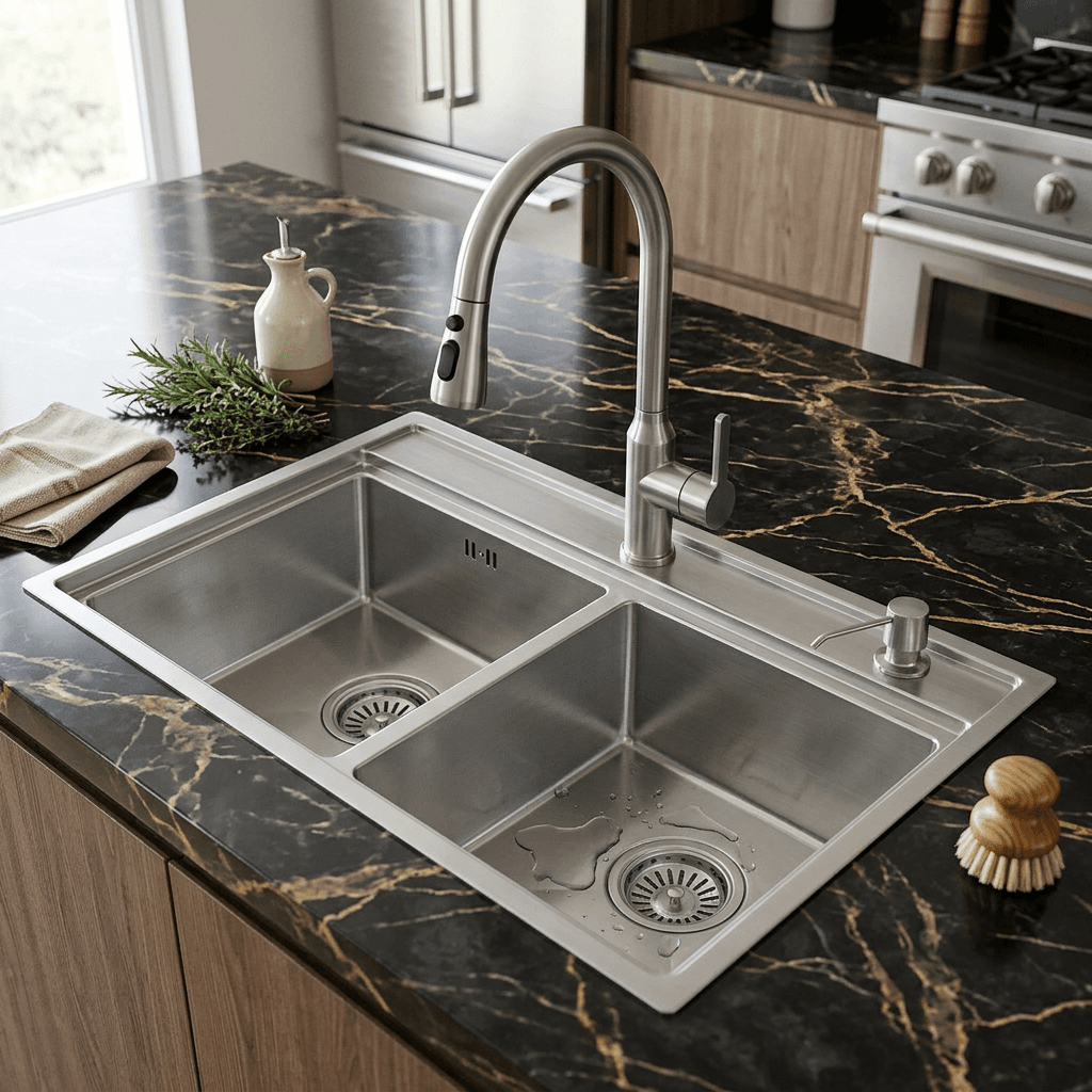 Stainless Steel Kitchen Sink (P02-905) thumbnail 3