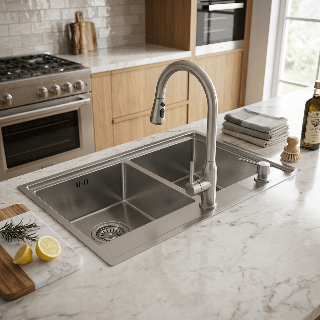 Stainless Steel Kitchen Sink (P02-905) thumbnail 4