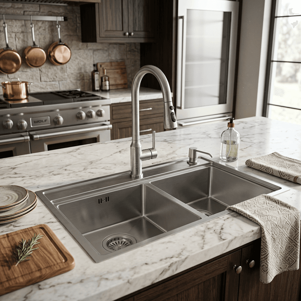 Stainless Steel Kitchen Sink (P02-905) thumbnail 5