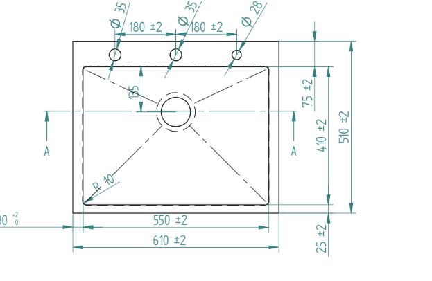 Stainless Steel Kitchen Sink (N01-804LX) thumbnail 5