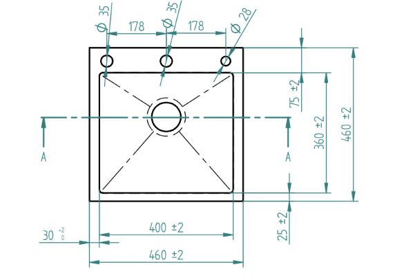 Stainless Steel Kitchen Sink (N01-801WA) thumbnail 2