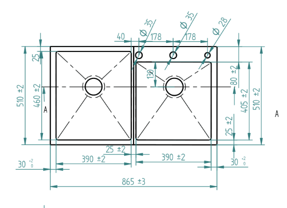 Stainless Steel Kitchen Sink (N02-807WA) thumbnail 2