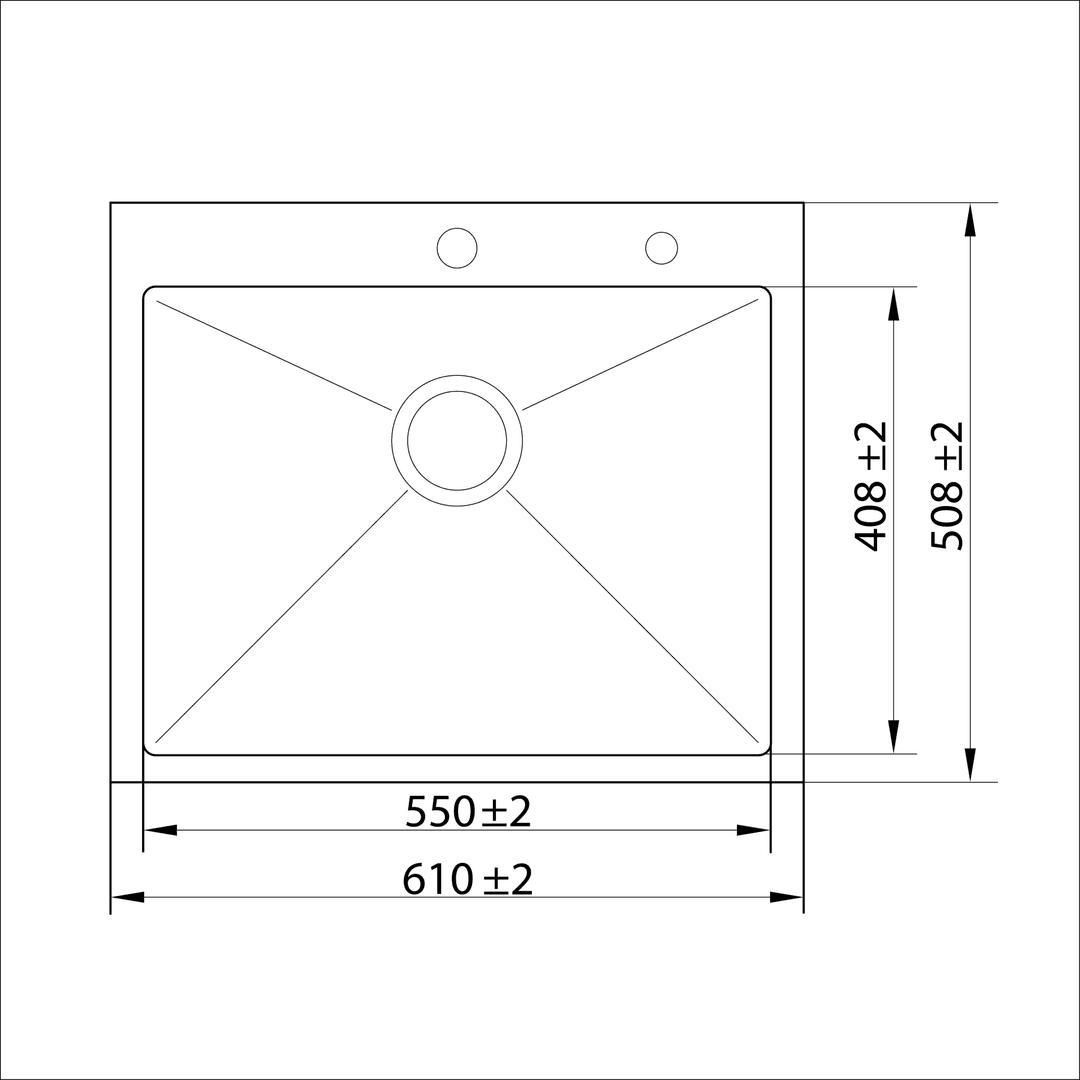Stainless Steel Kitchen Sink(E01-713) thumbnail 2