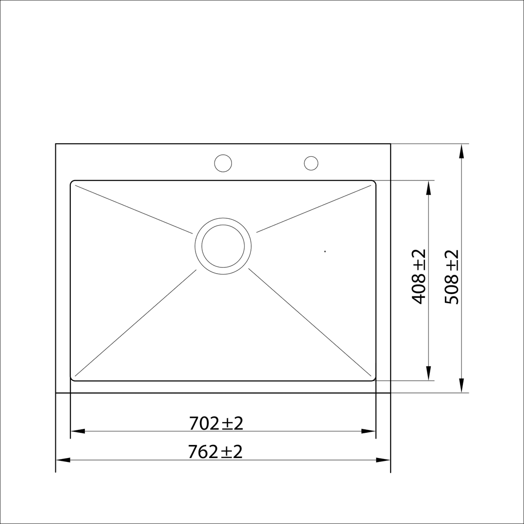 Stainless Steel Kitchen Sink(E01-714) thumbnail 2