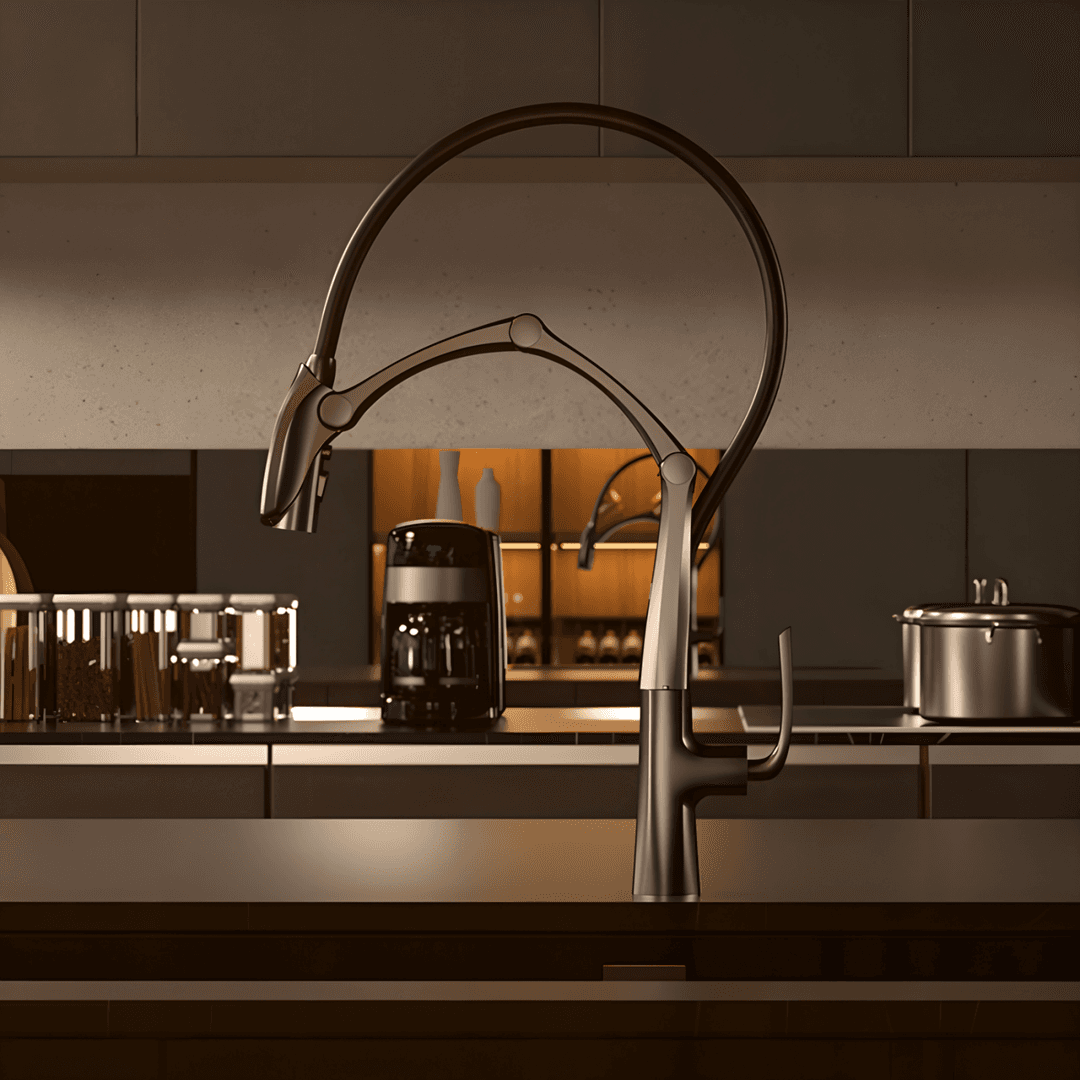 Flexible Spout Kitchen Faucet(MKF-30421T (with Touch Sensor) thumbnail 1