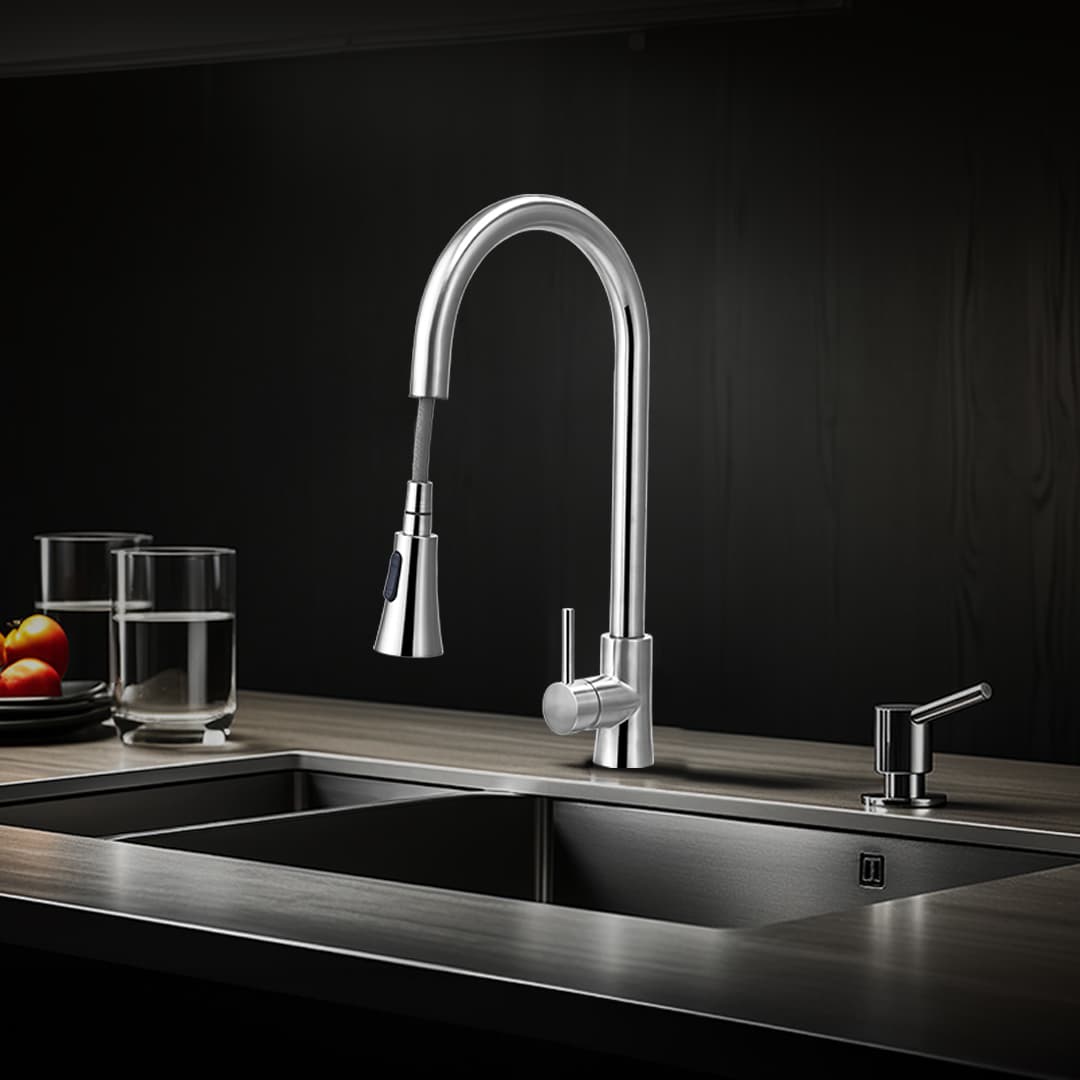 Pull Down Kitchen Faucet(MKF-30424) thumbnail 1