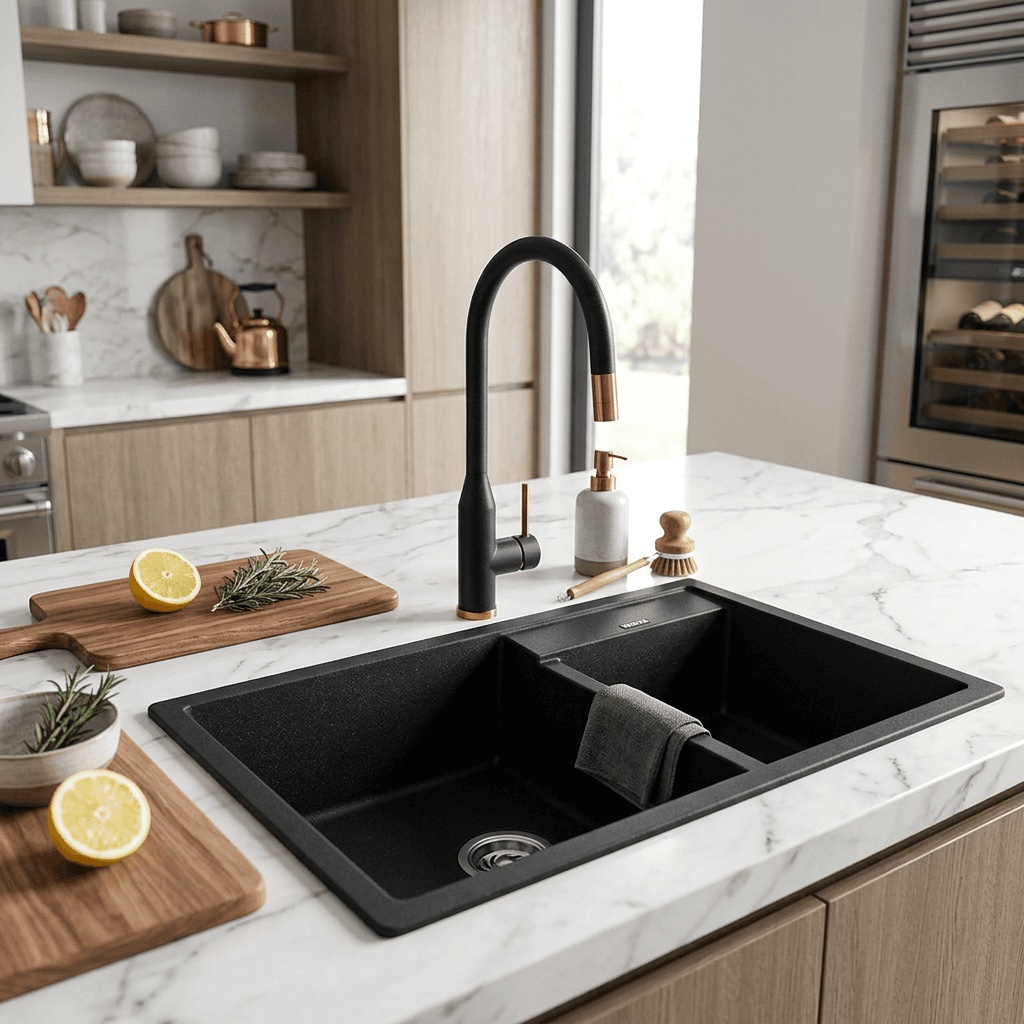 Kitchen Granite Sink (V02-115WA)