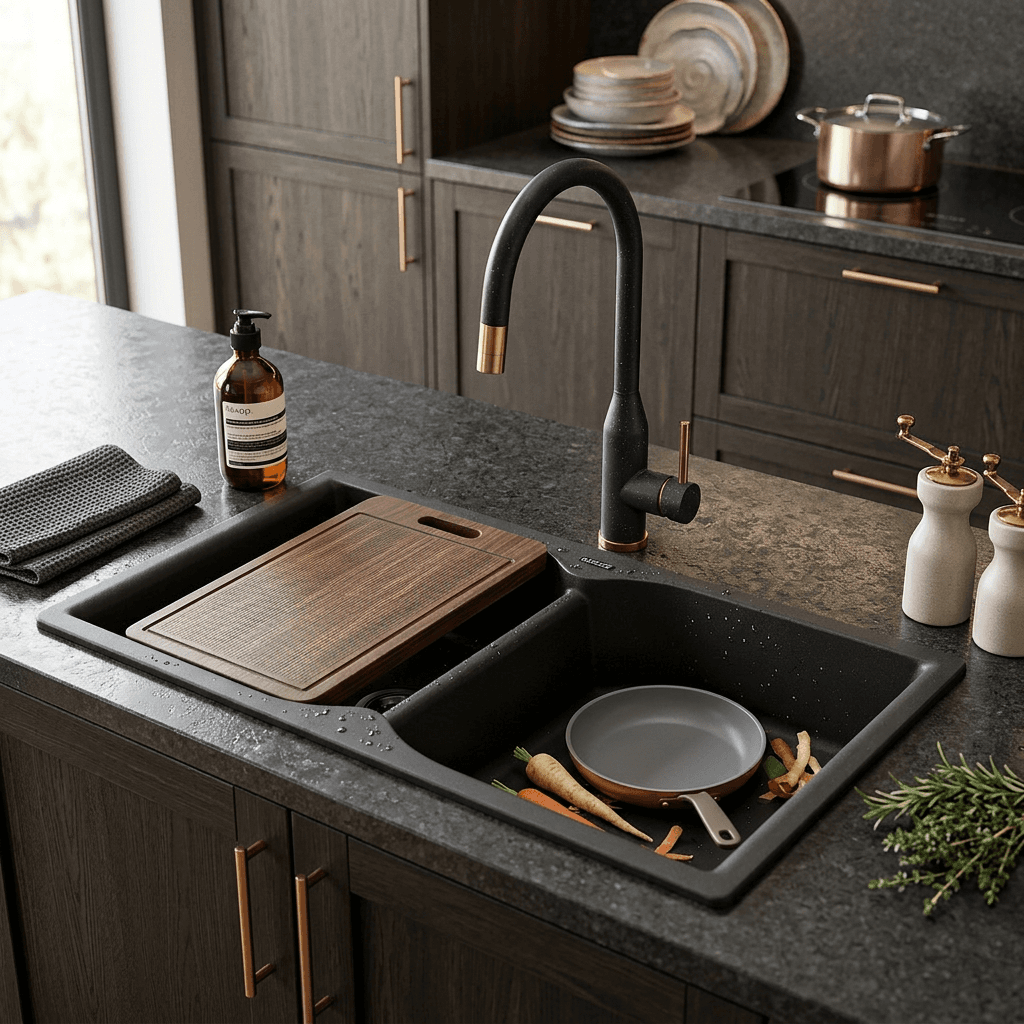 Granite Kitchen Sink(V02-116LX)