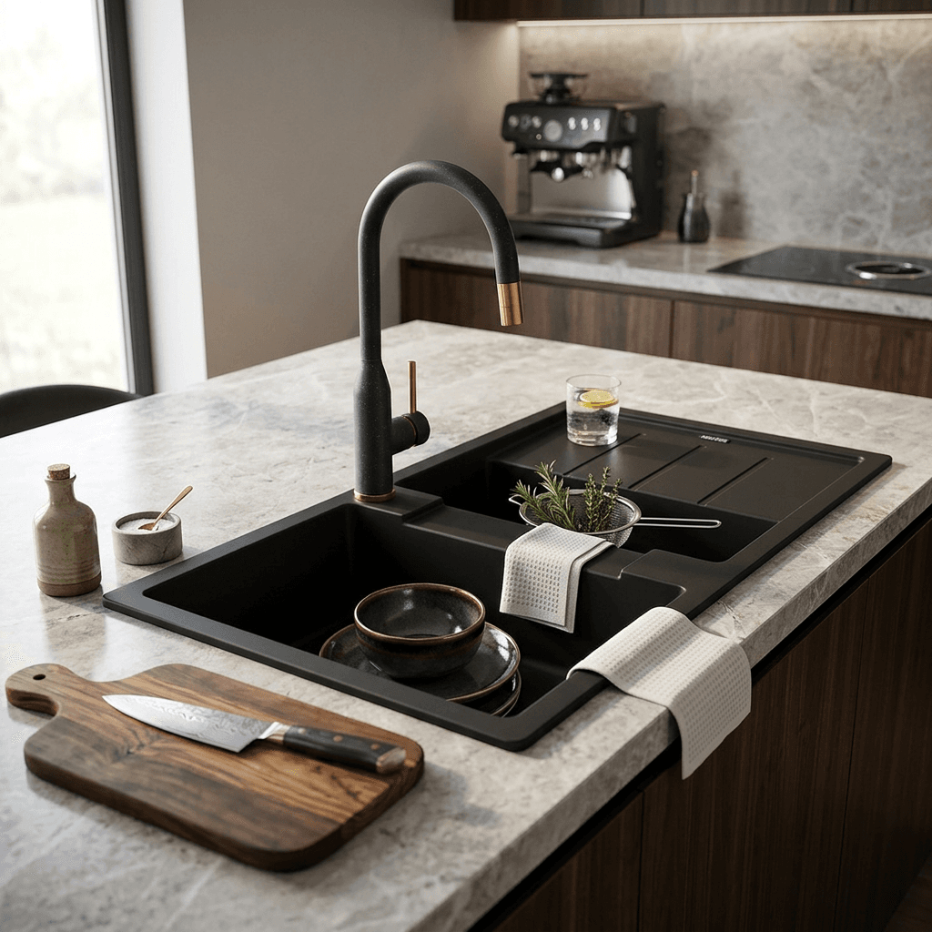 Granite Kitchen Sink(V02-118LX)