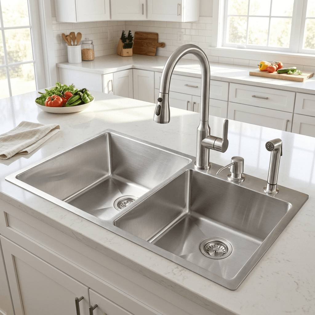 Stainless Steel Kitchen Sink (N02-810LX)