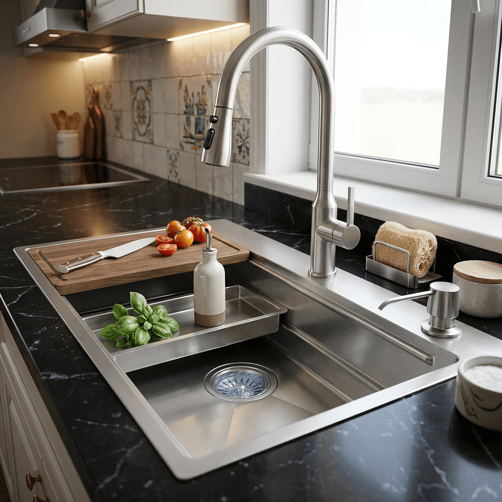 Stainless Steel Kitchen Sink (P01-903)