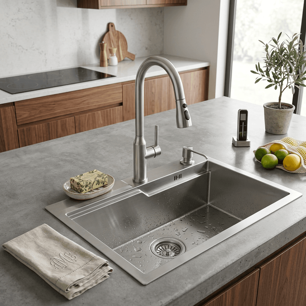 Stainless Steel Kitchen Sink (P01-904)
