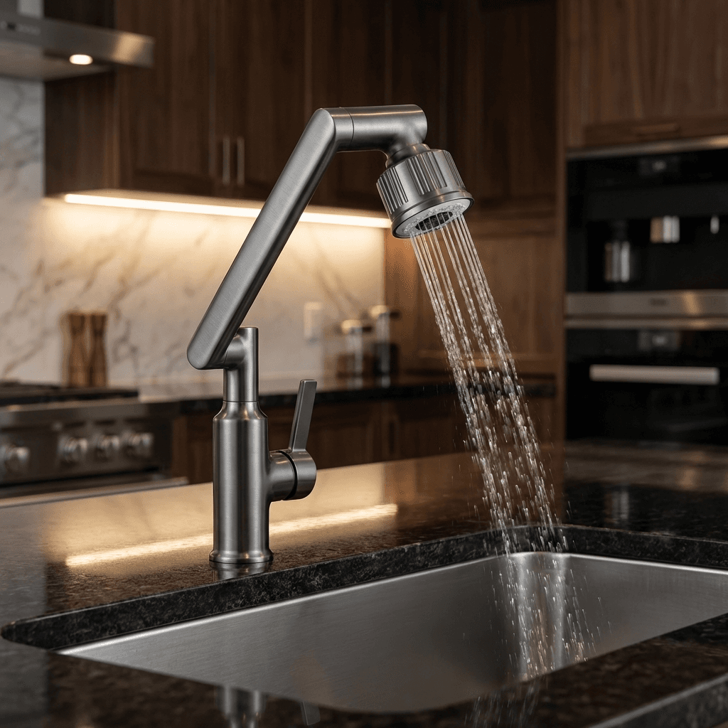 Multi Angle Rotating Kitchen Faucet(MKF-30442)