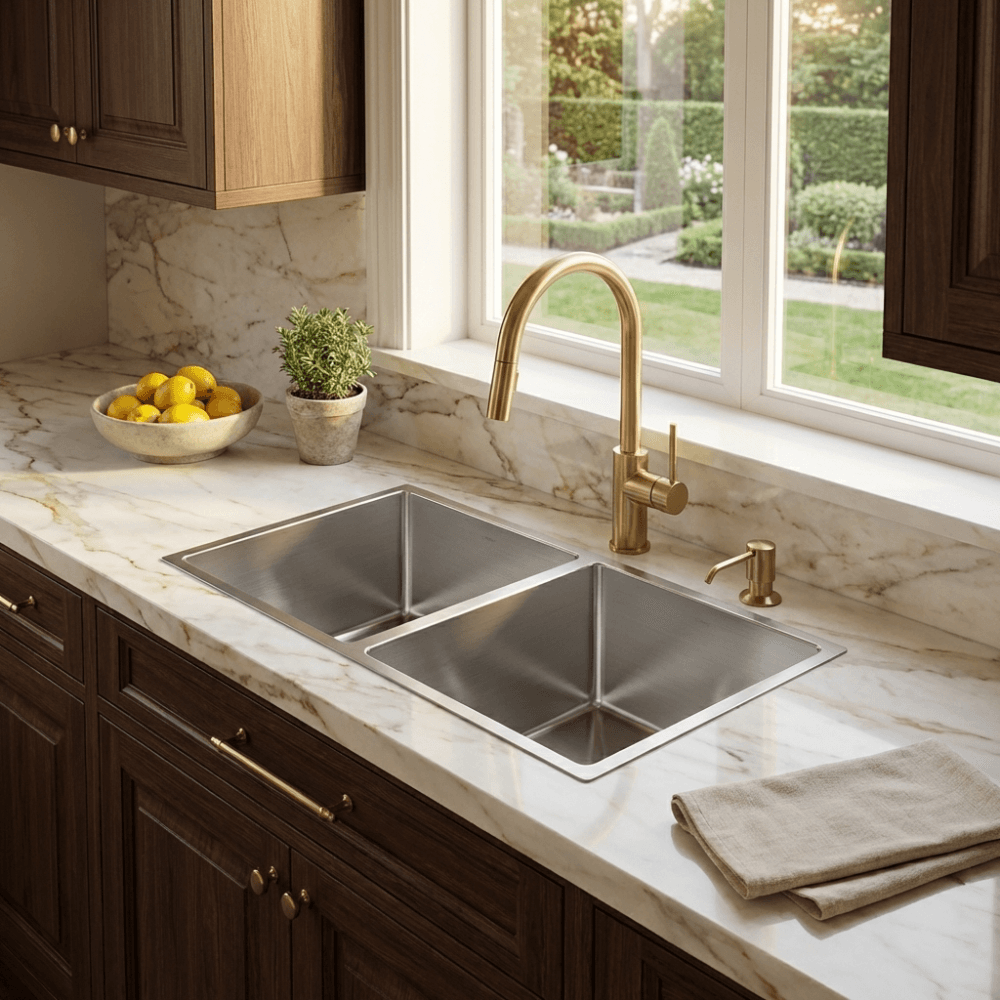 Stainless Steel Kitchen Sink(E02-704)